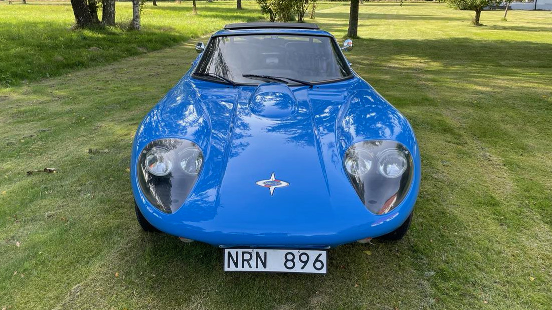 Marcos 3000 GT fram